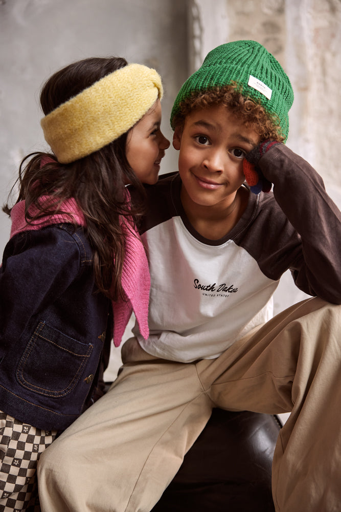 Kids Shae Headband yellow - Model