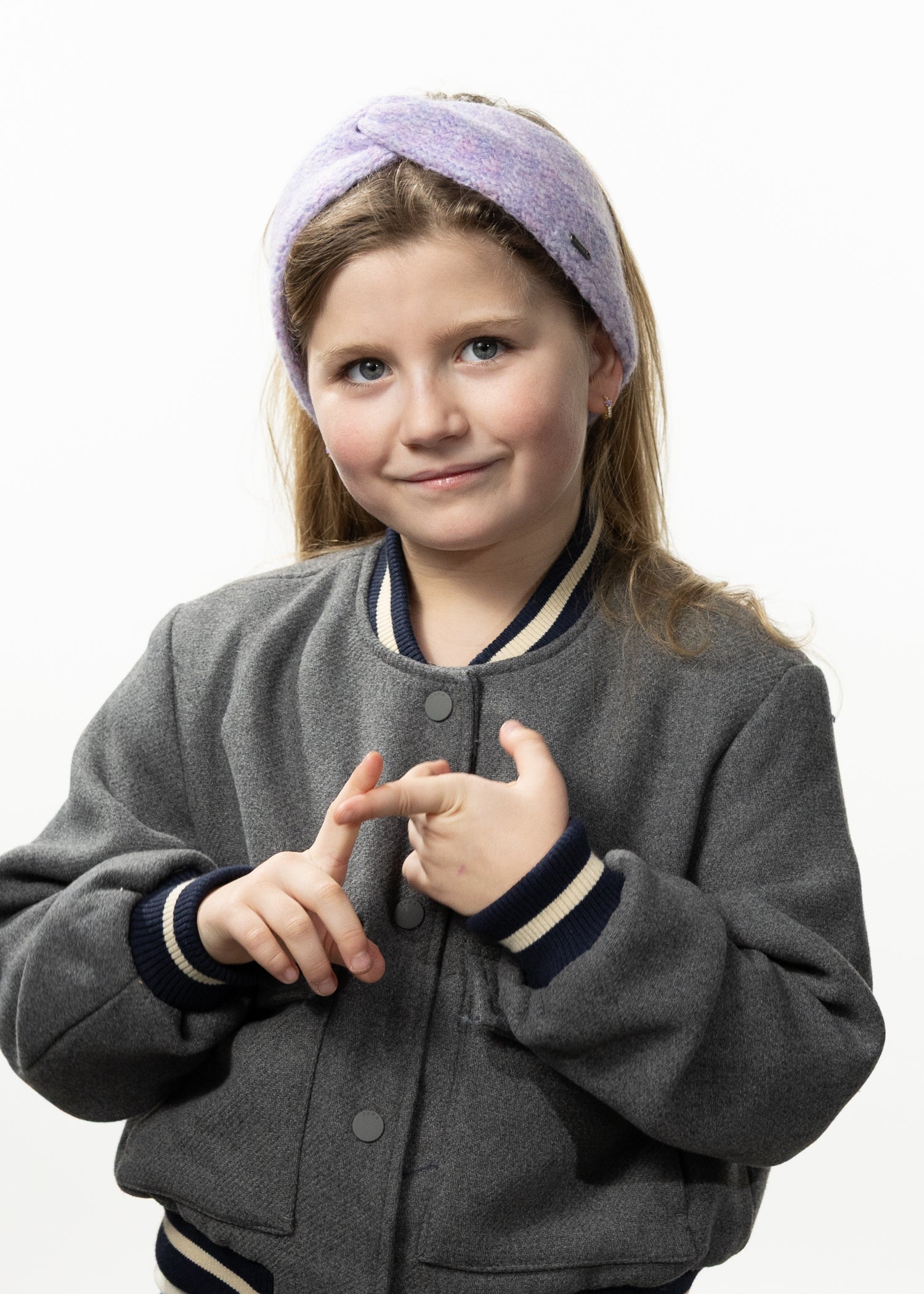 Kids Shae Headband lilac - Front