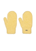 Kids Shae Mitts yellow