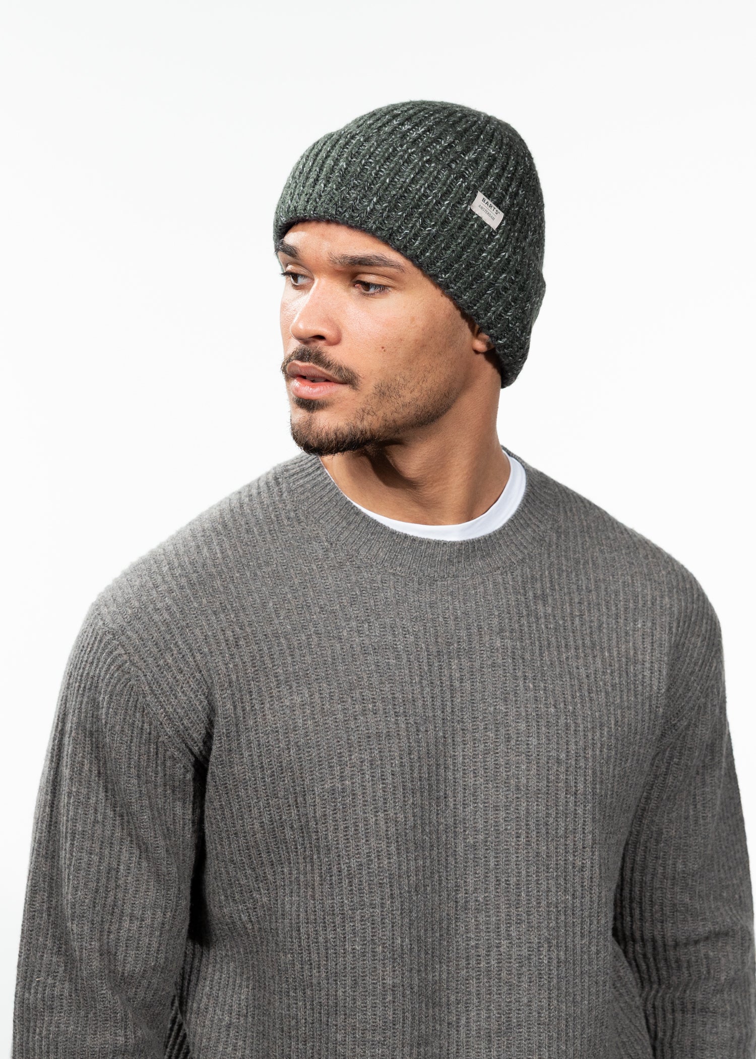 Men Skaga Beanie army - Side