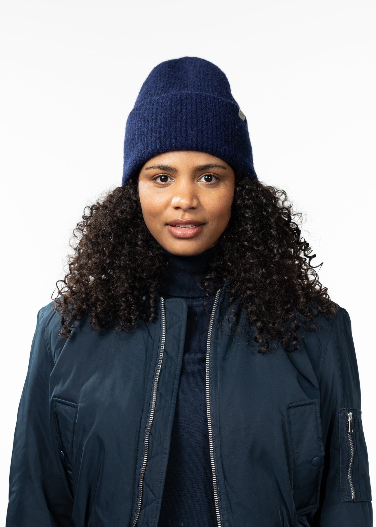 Women Kylar Beanie navy - Front