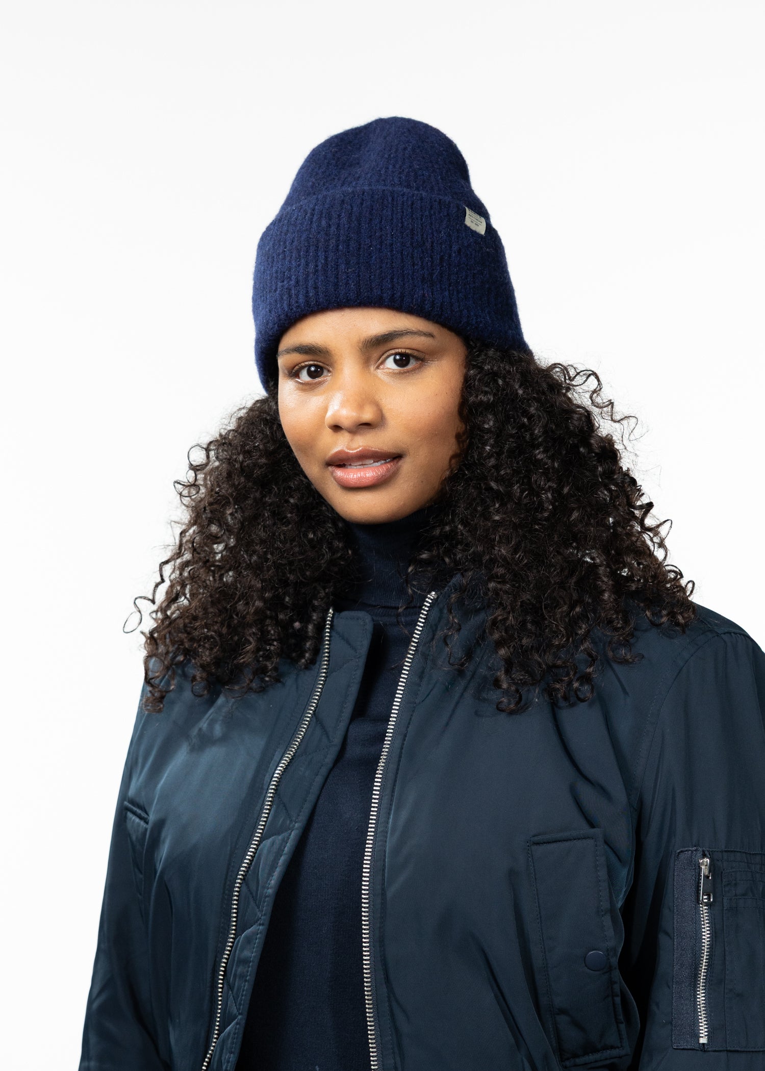 Women Kylar Beanie navy - Front