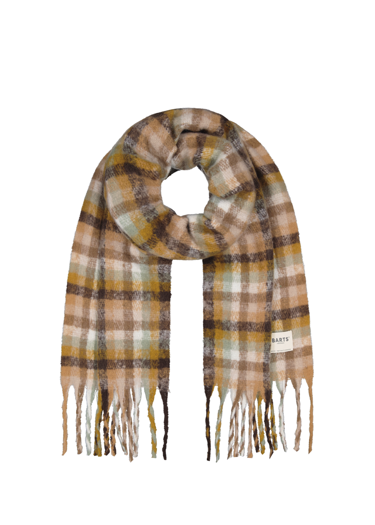 Women Plaity Scarf brown
