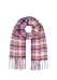 Women Plaity Scarf fuchsia