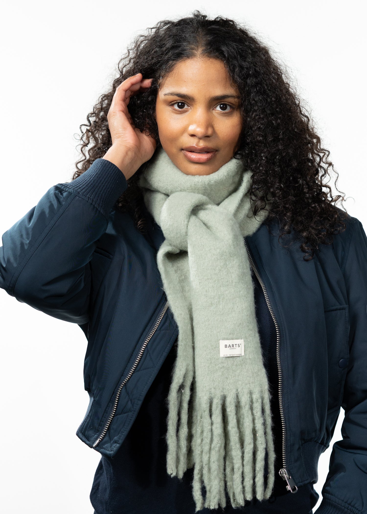 Women Keridda Scarf stone - Front