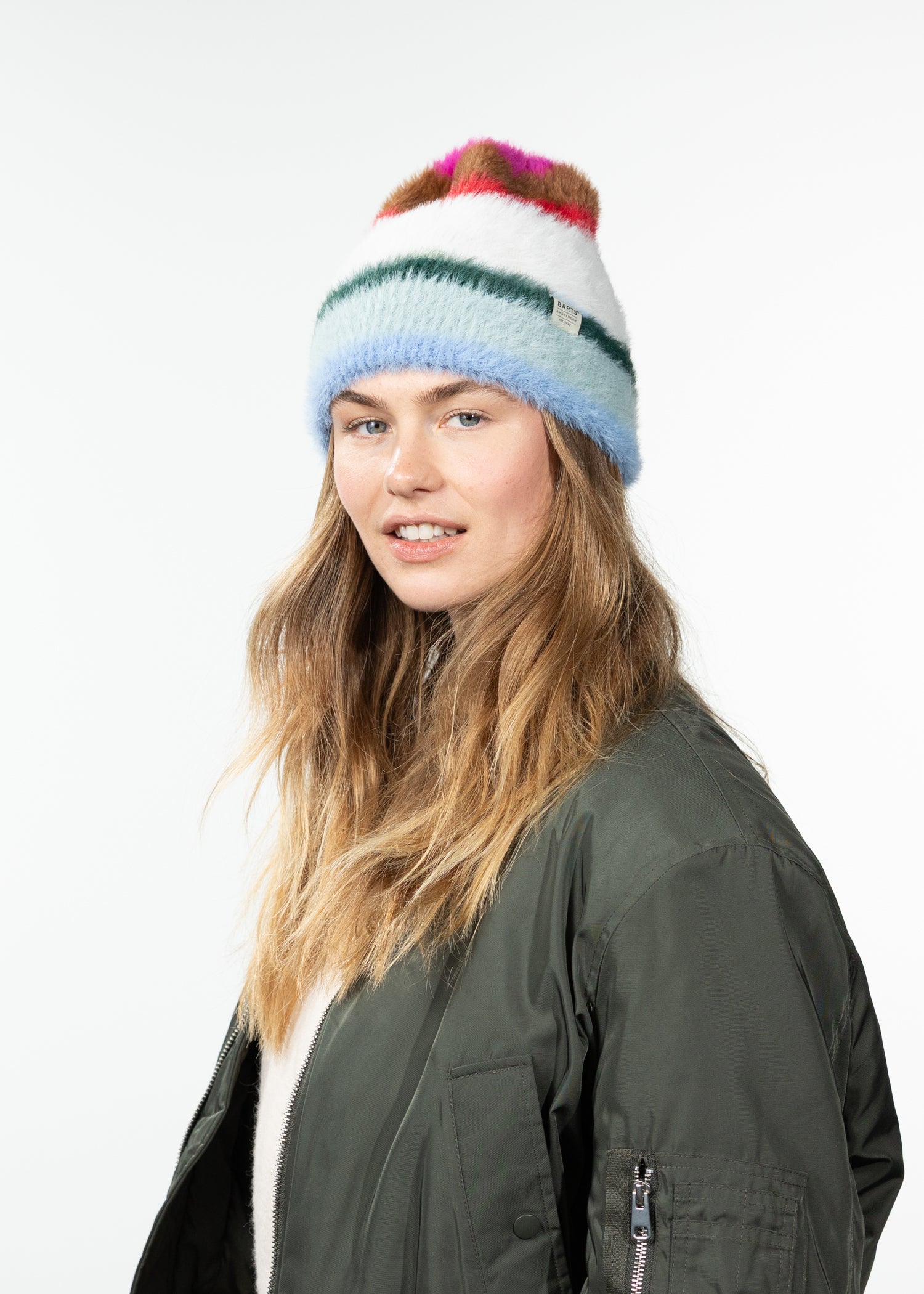 Women Kumana Beanie blue - Side