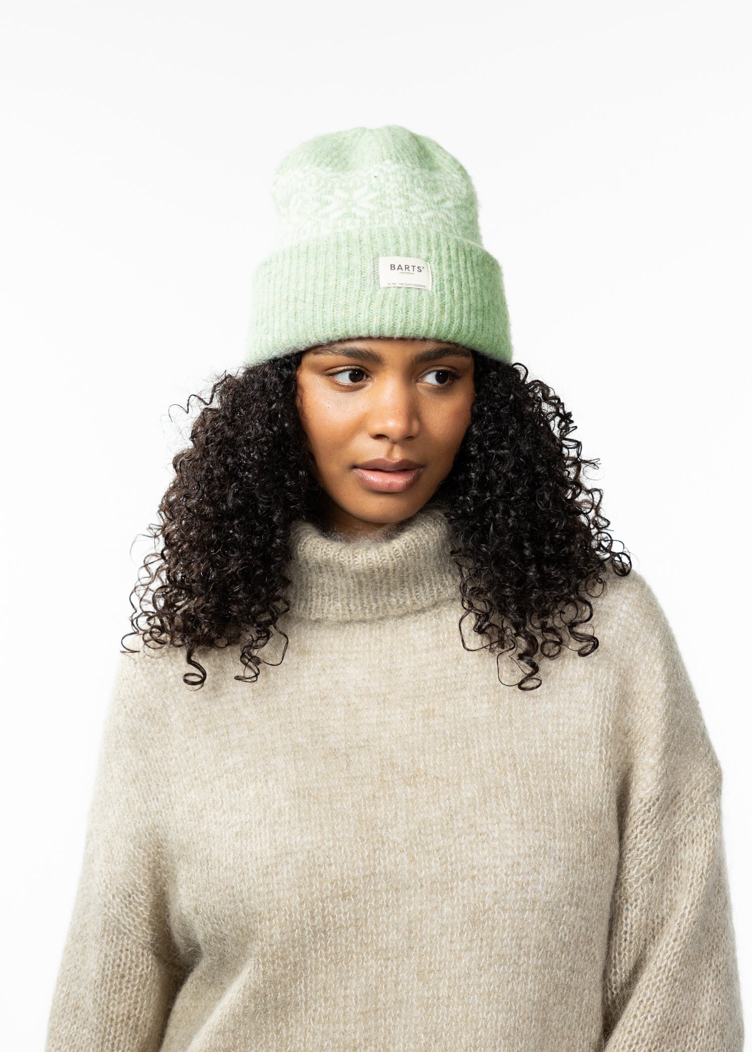 Women Negomba Beanie stone - Front