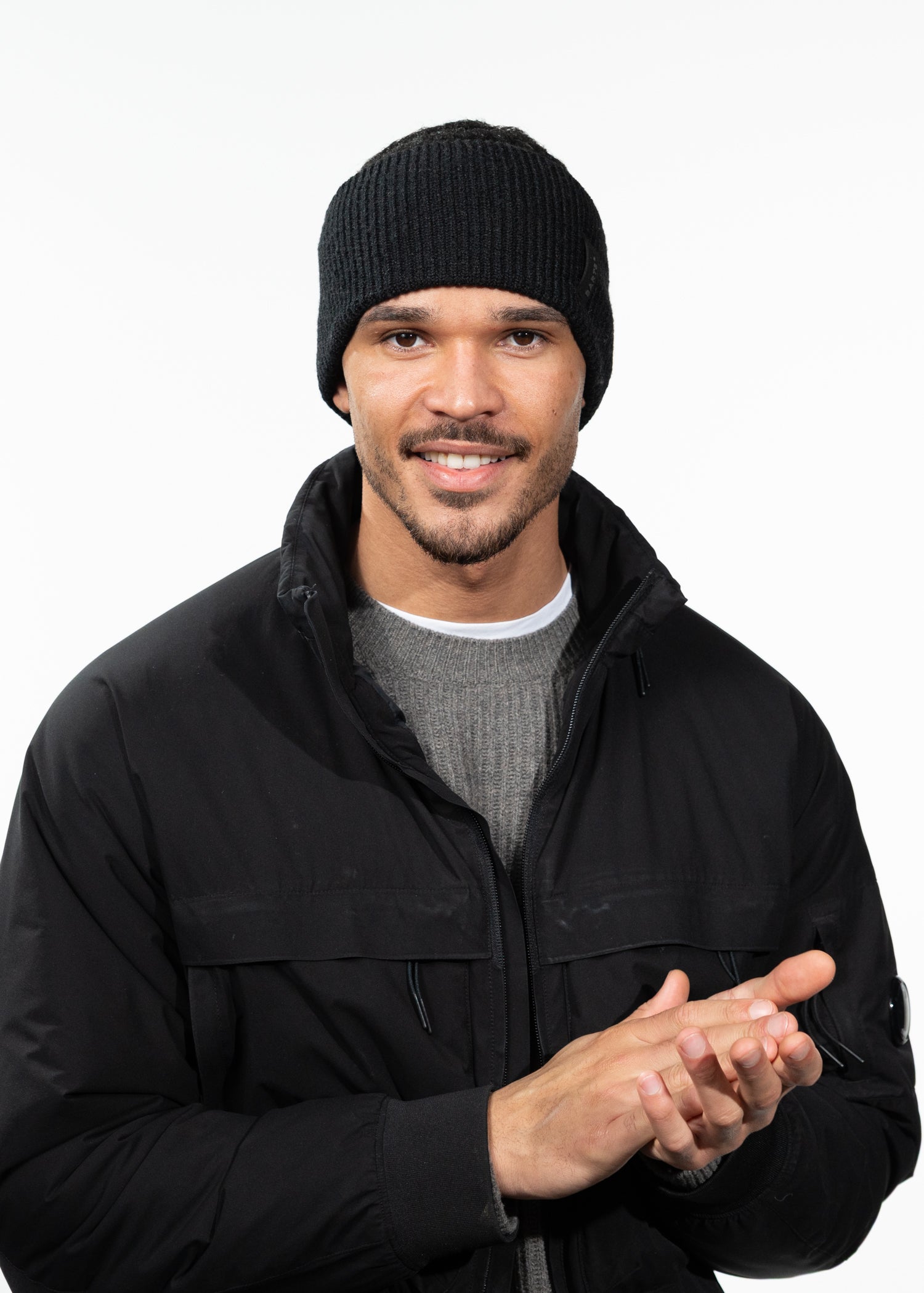 Men Aniak Headband black - Front