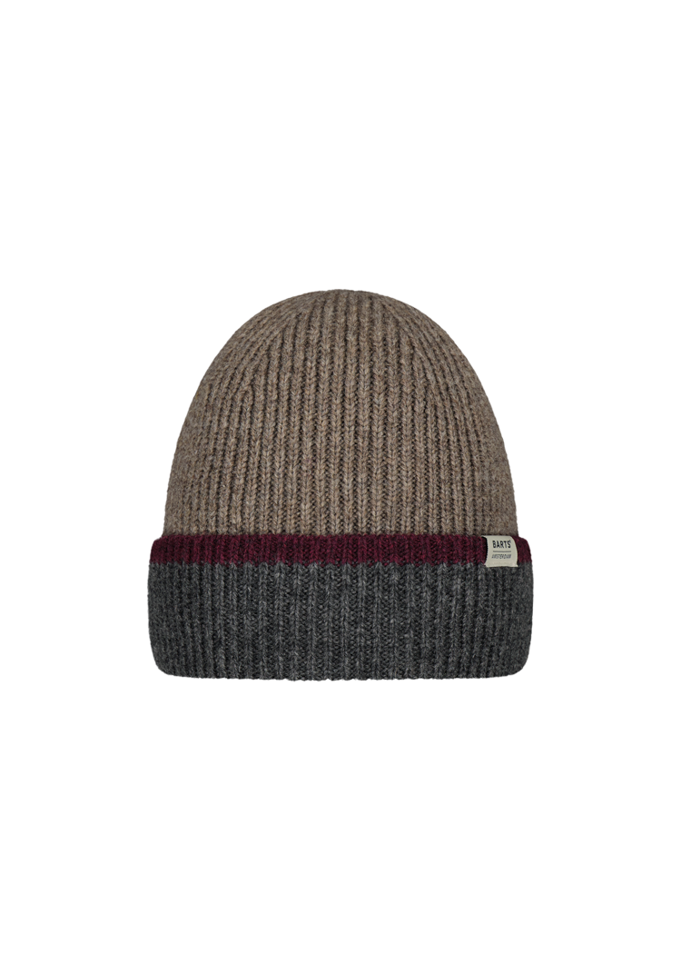 Men Pharon Beanie heather brown