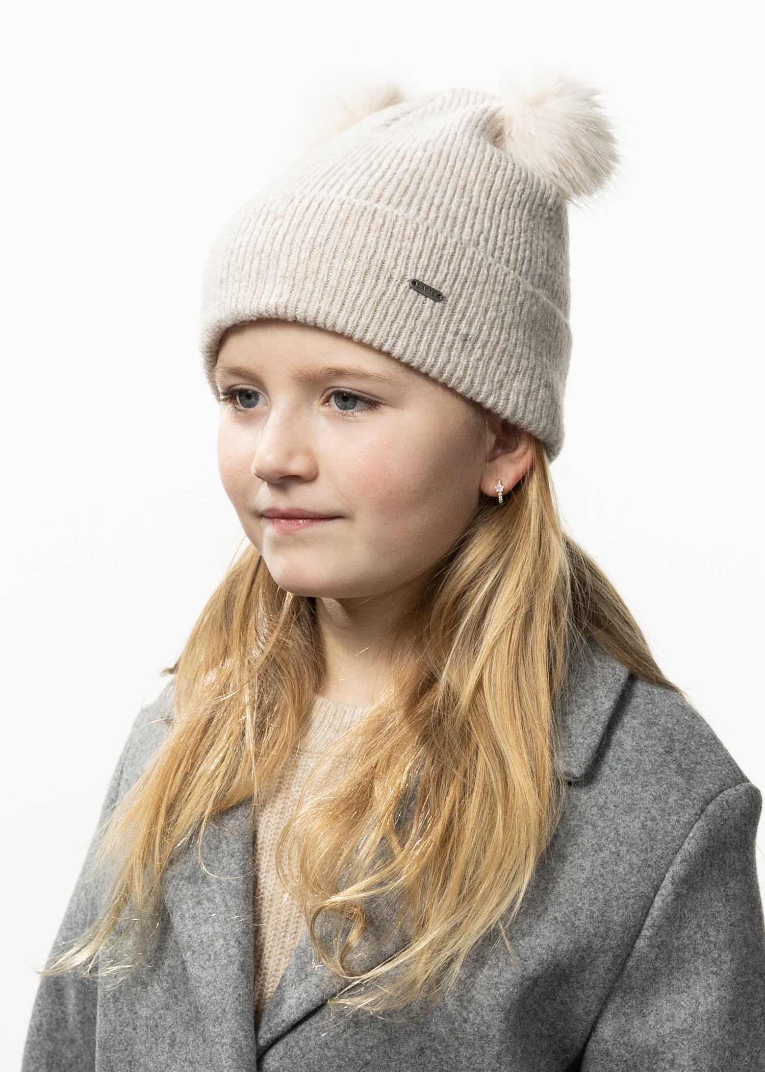 Kids Ursama Beanie cream - Side