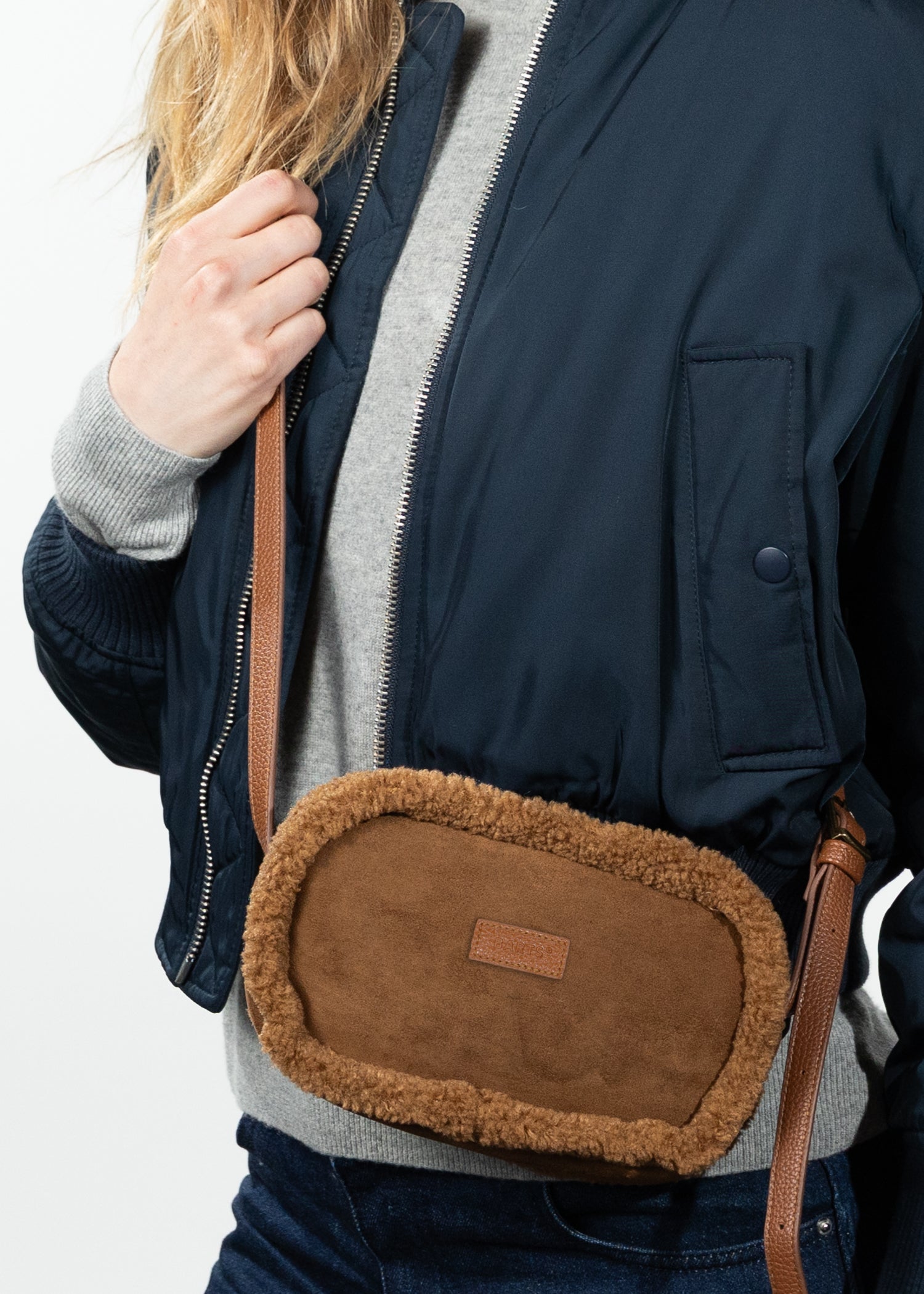 Bags Aedey Shoulderbag dark brown - Front
