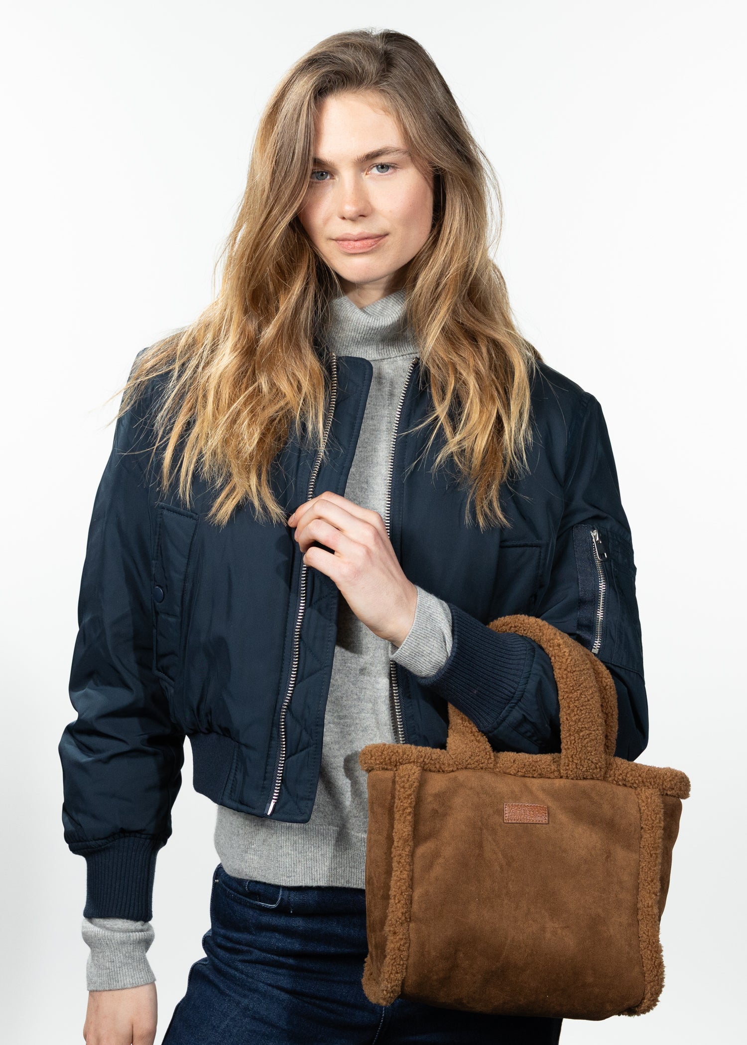 Bags Aedey Handbag dark brown - Front