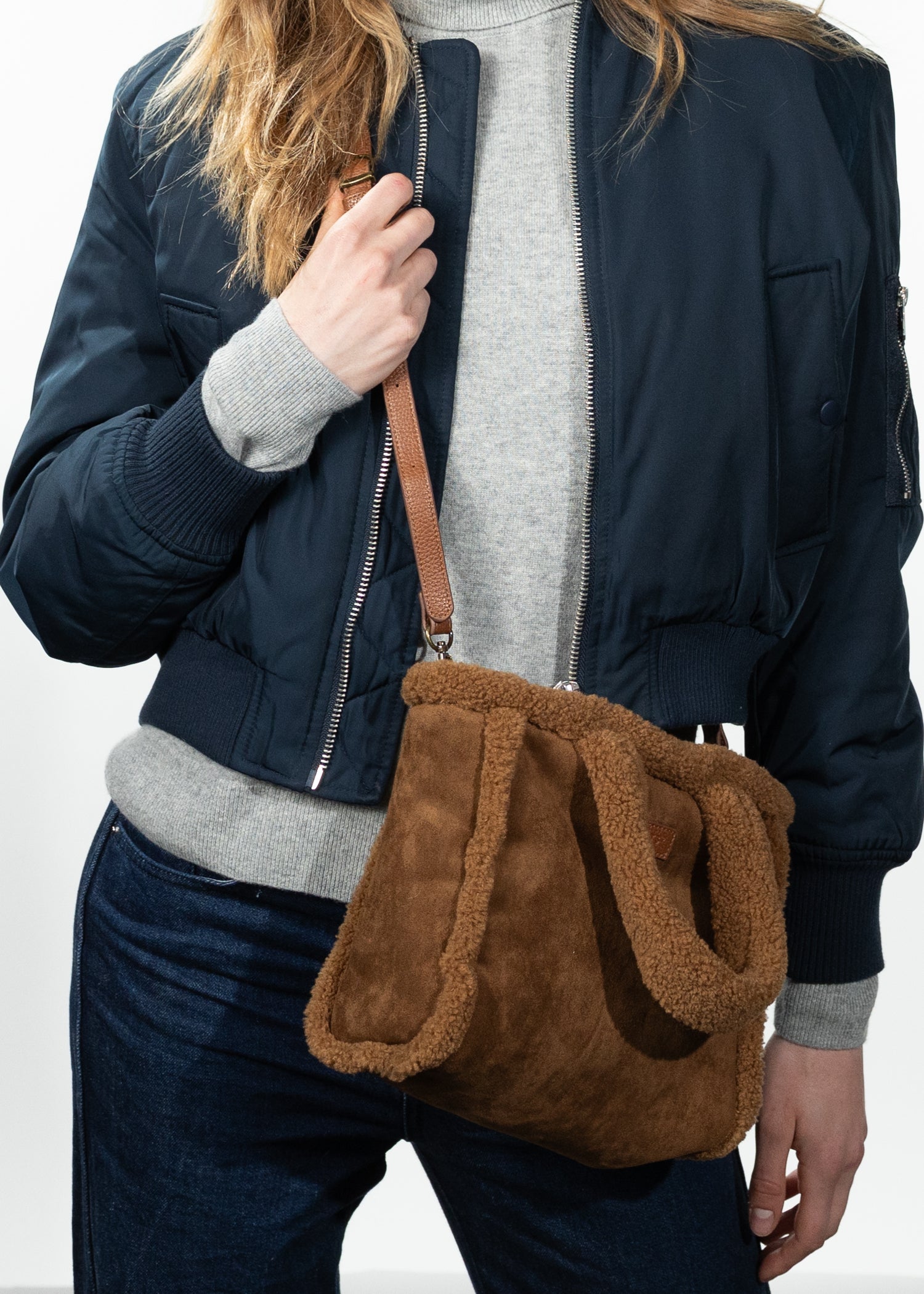 Bags Aedey Handbag dark brown - Side