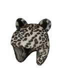 Kids Helmet Cover Ears print beige