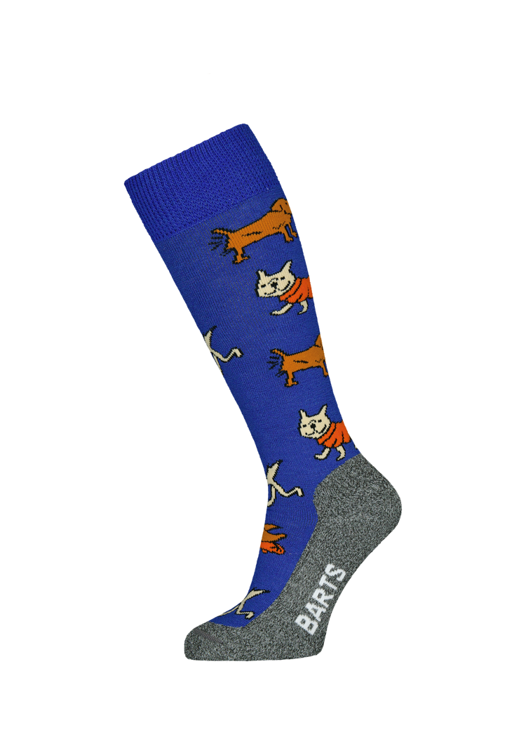 Kids Skisock Doggie Duck Kids cobalt