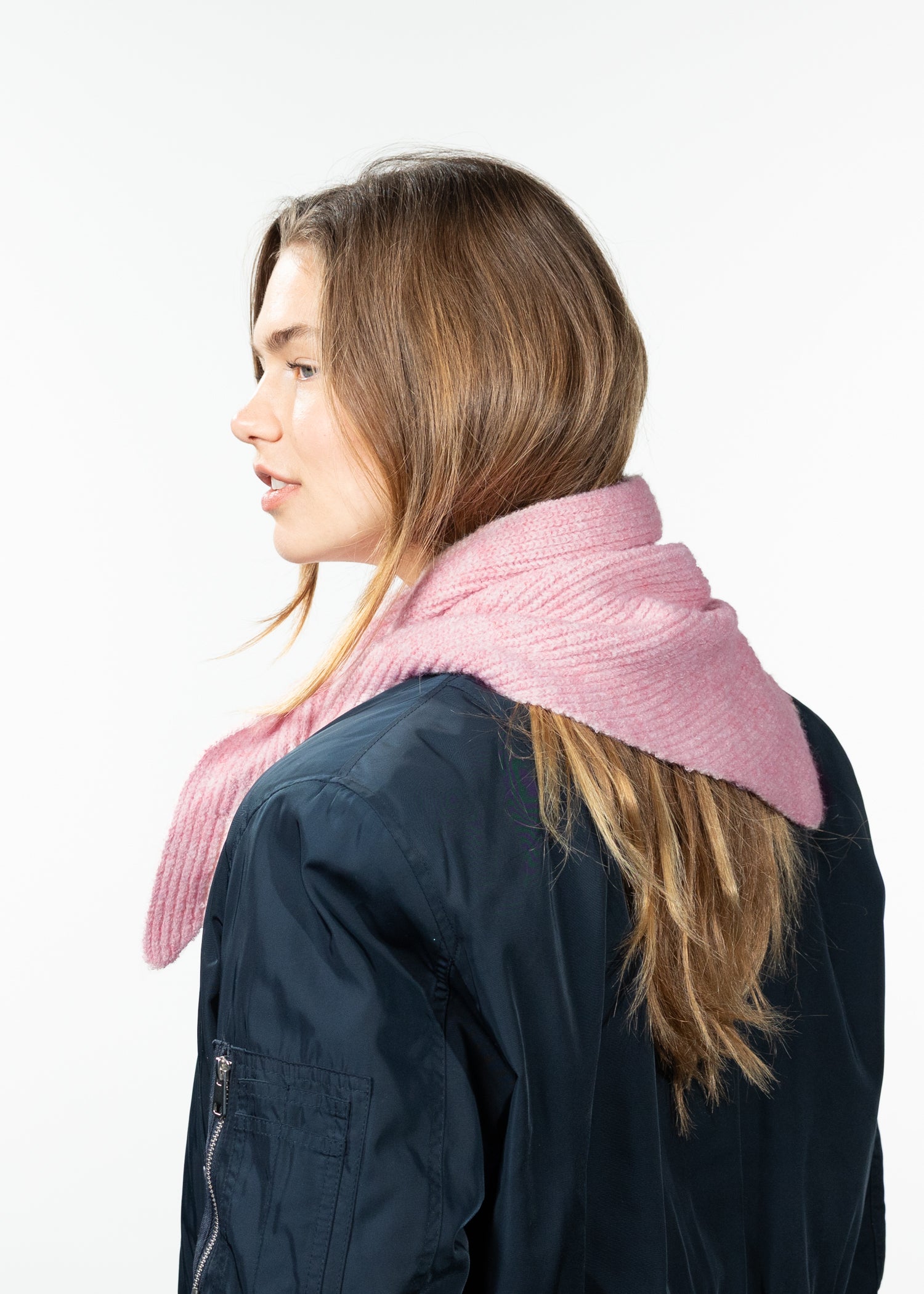 Women Neolana Scarf light pink - Back