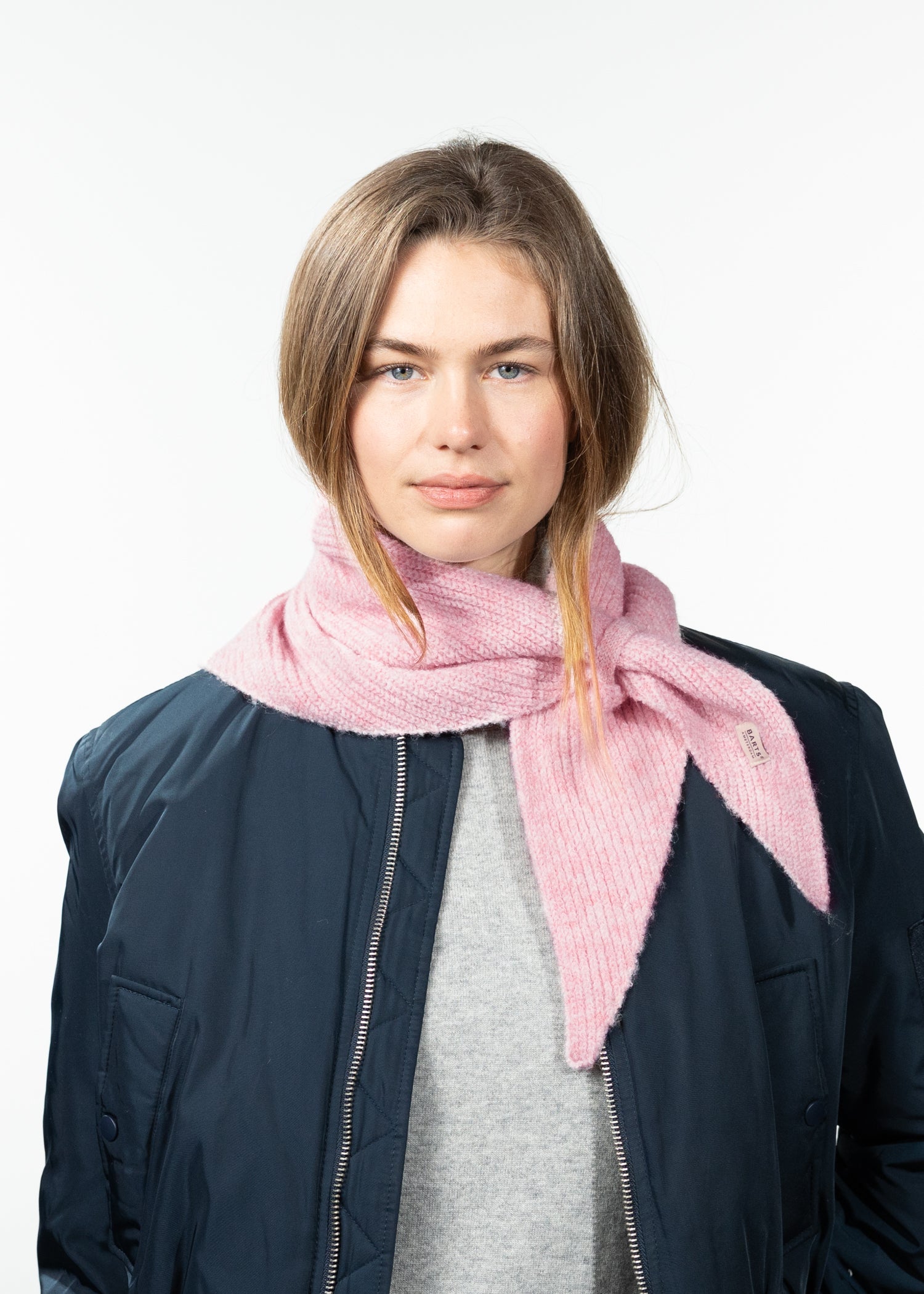 Women Neolana Scarf light pink - Front