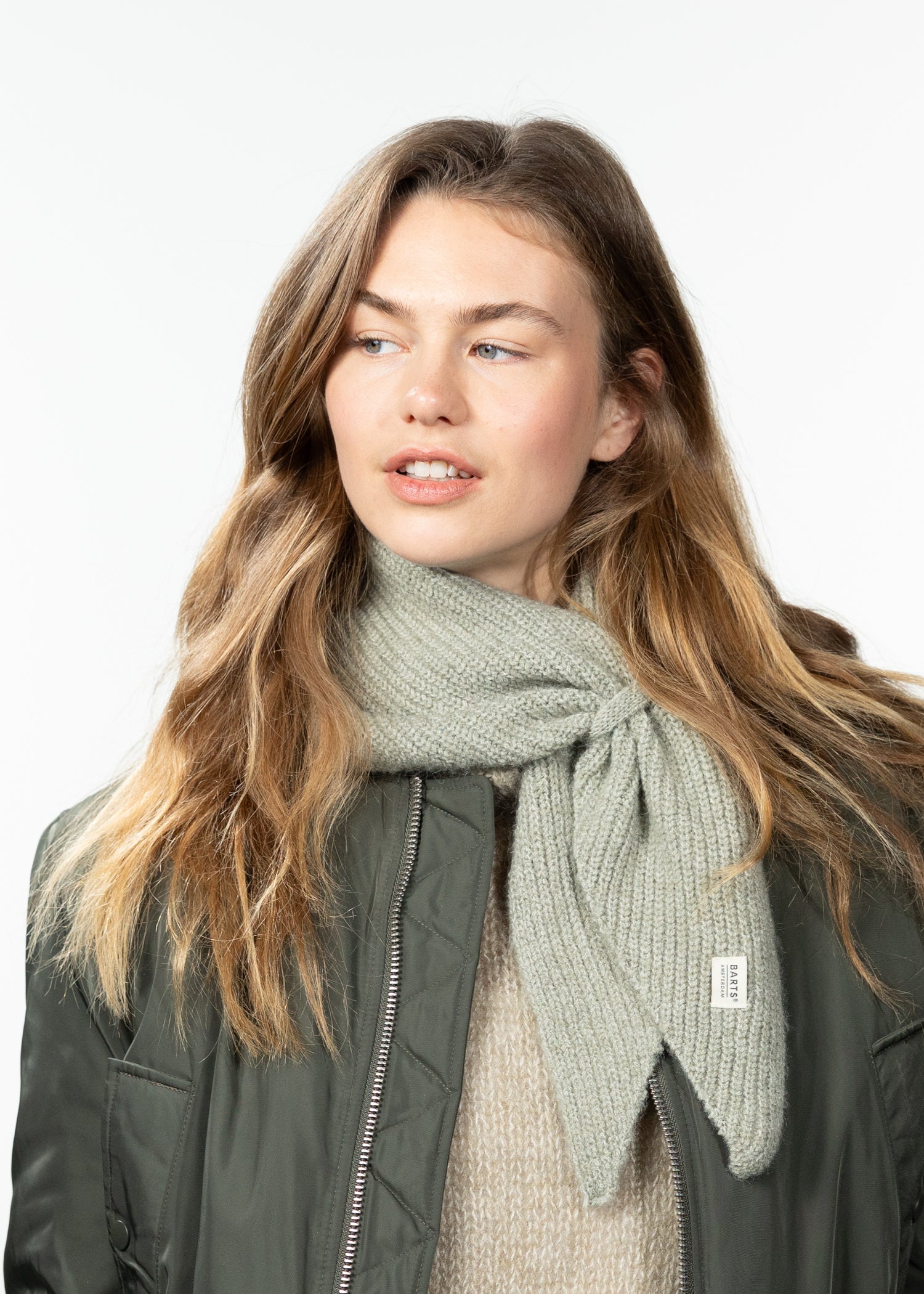 Women Neolana Scarf stone - Front