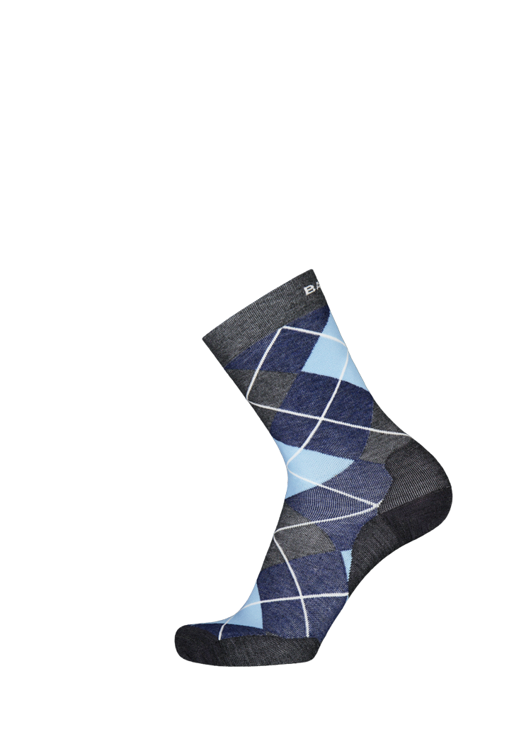 Unisex Hiking Sock Argyle navy