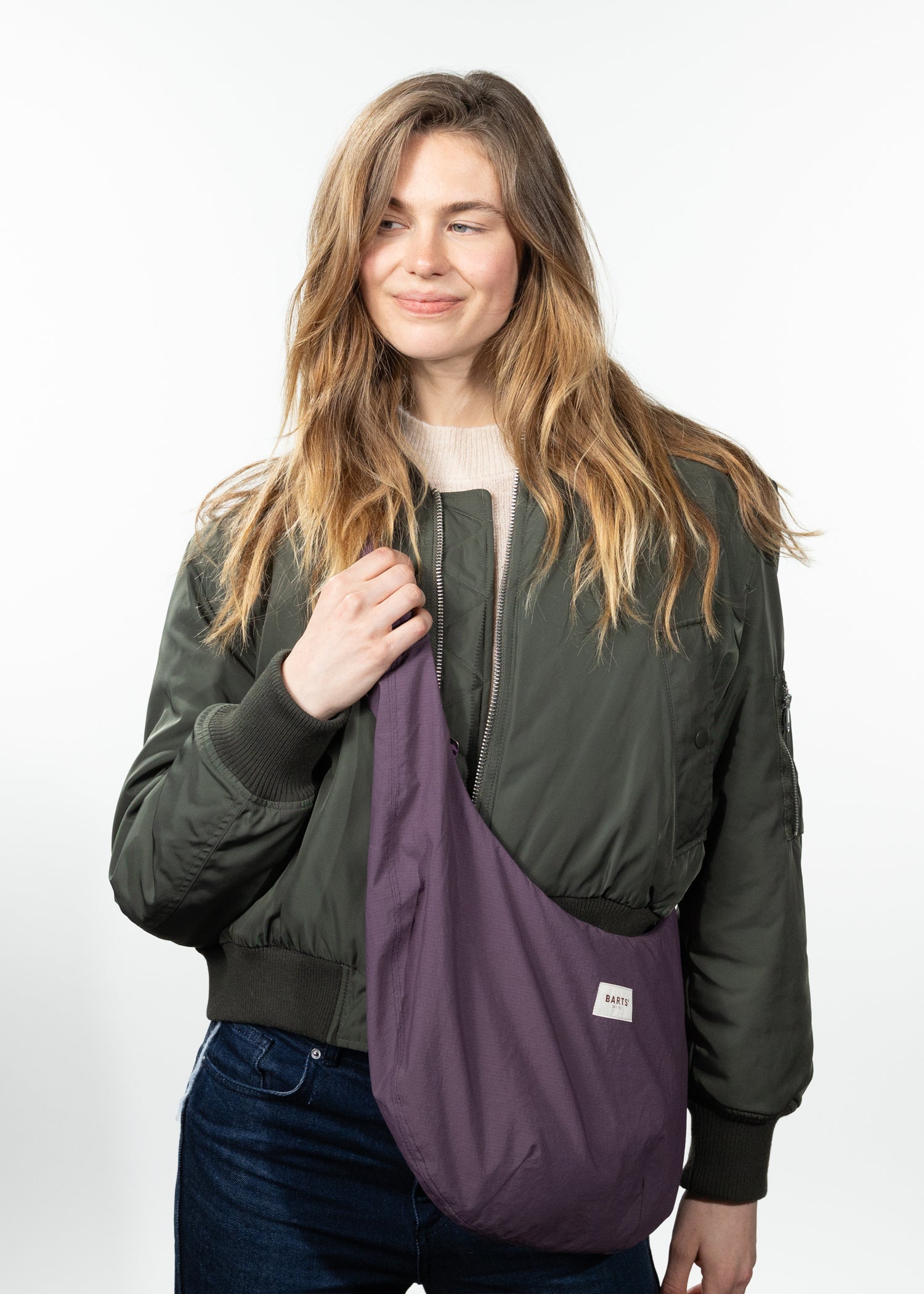 Bags Nurrina Shoulderbag aubergine - Front