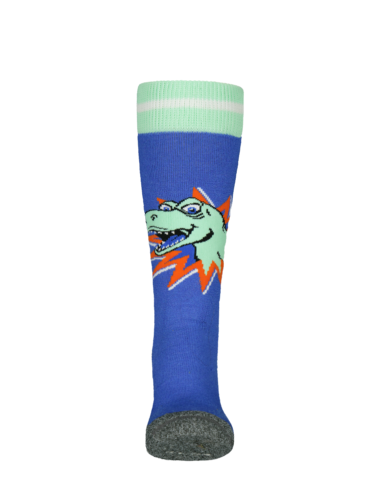 Kids Skisock Dino Kids blue - Detail