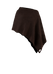Women Bethina Poncho dark brown