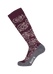 Unisex Skisock Rose aubergine