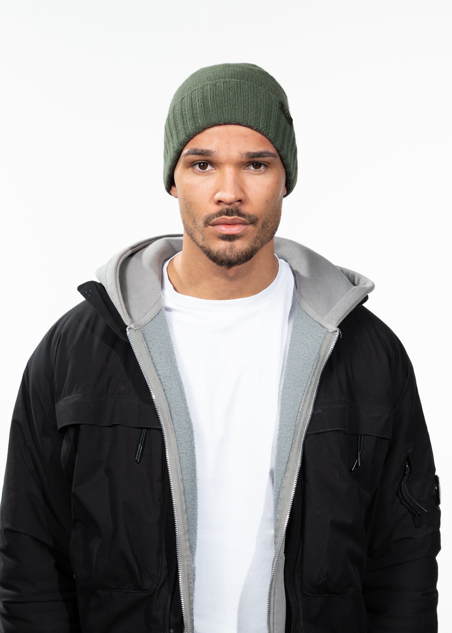 Men Alpsy Beanie army - Front