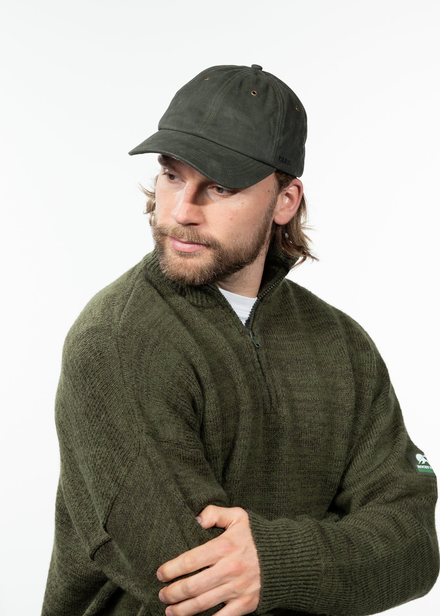 Men Barabal Cap army - Side