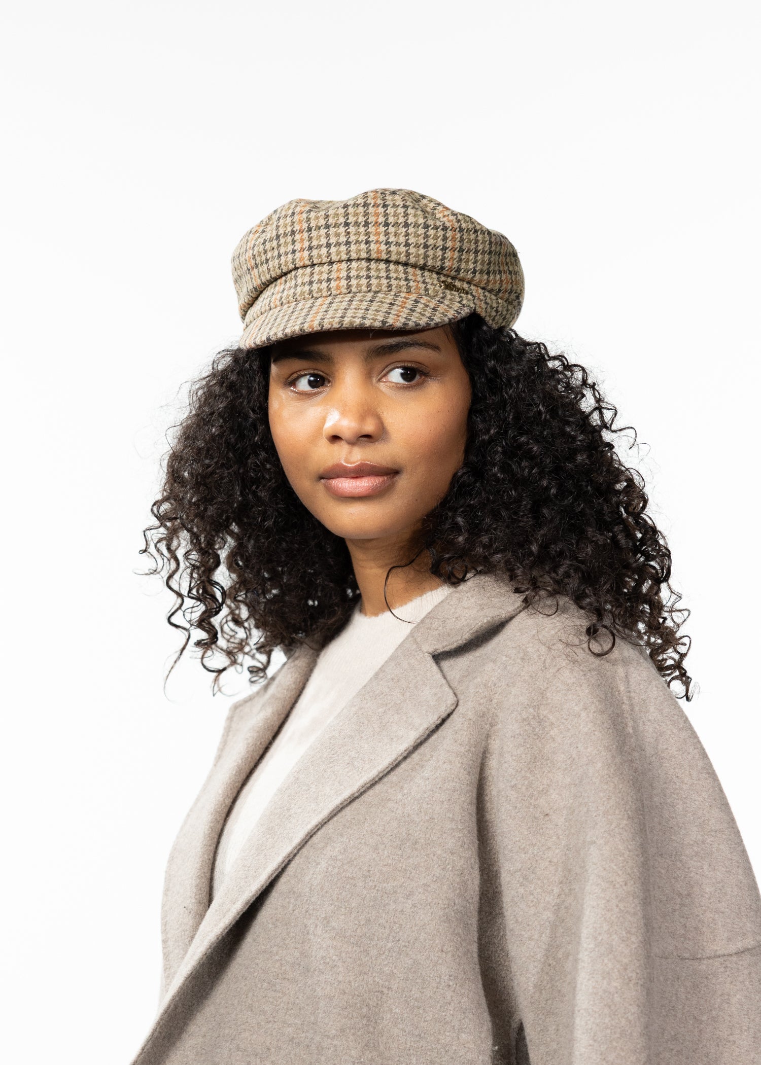 Women Eefie Cap beige - Side