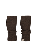 Women Fhearna Fingerless Gloves dark brown