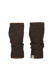 Women Fhearna Fingerless Gloves dark brown