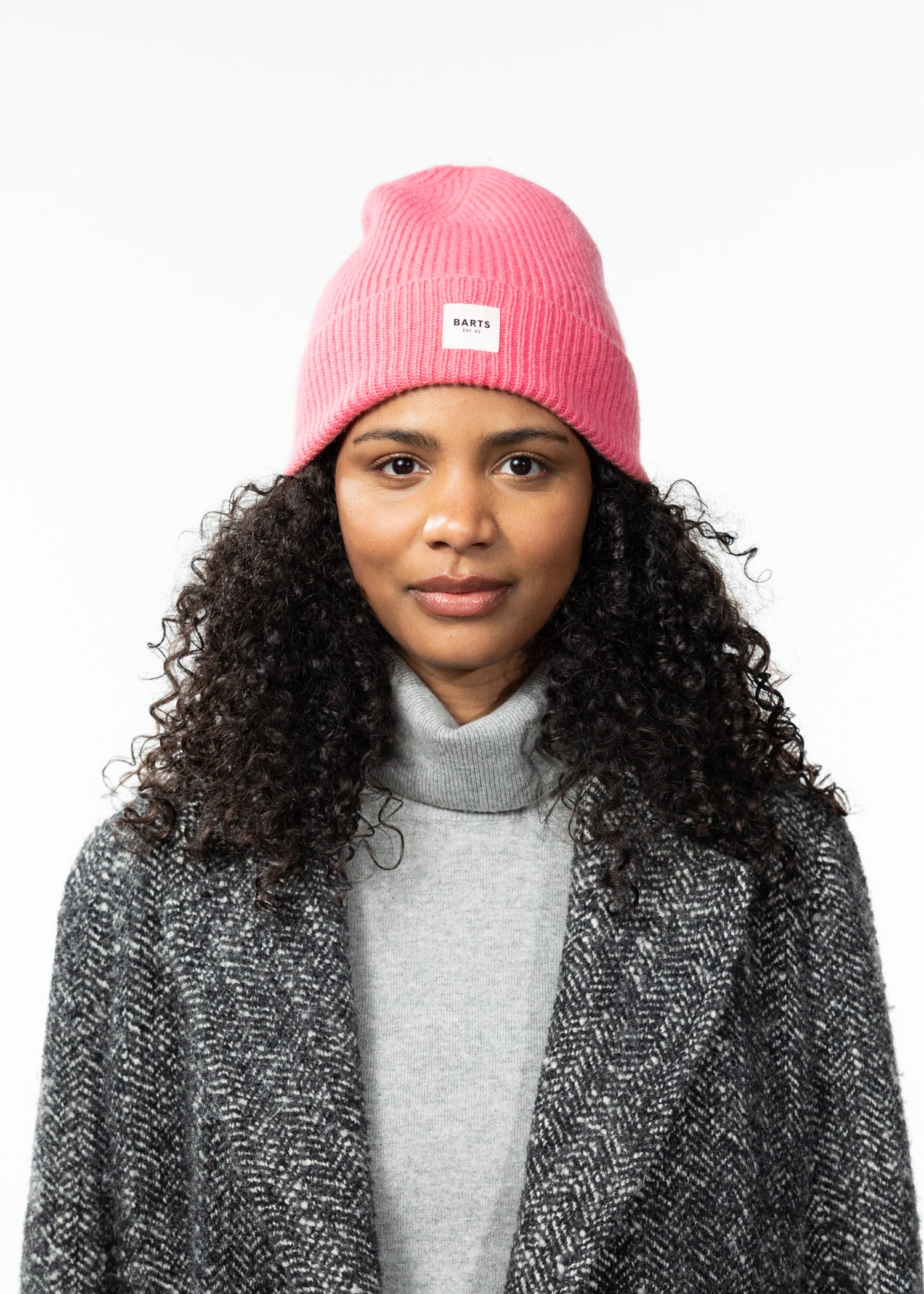 Unisex Kenna Beanie pink - Front