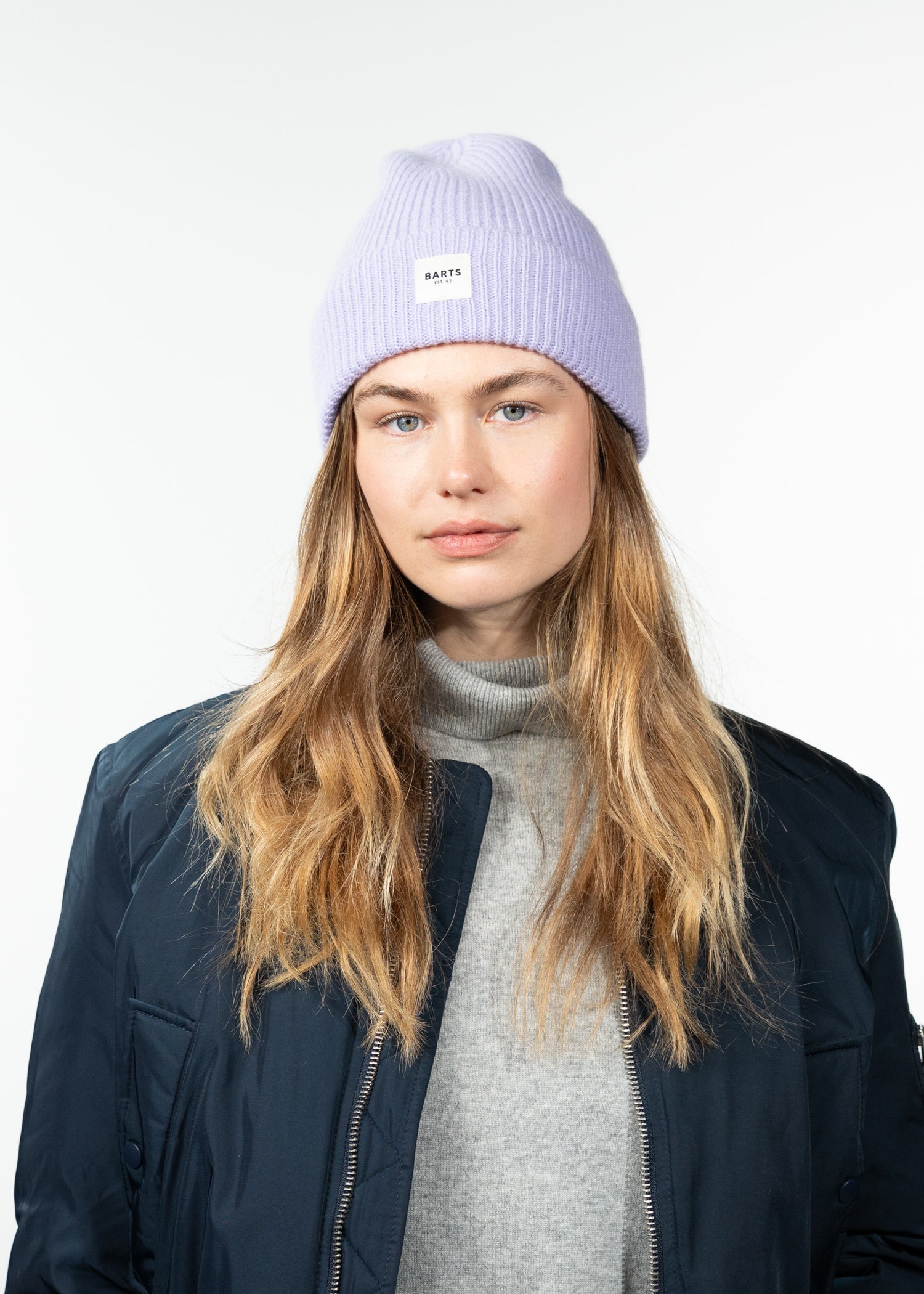 Unisex Kenna Beanie lilac - Front