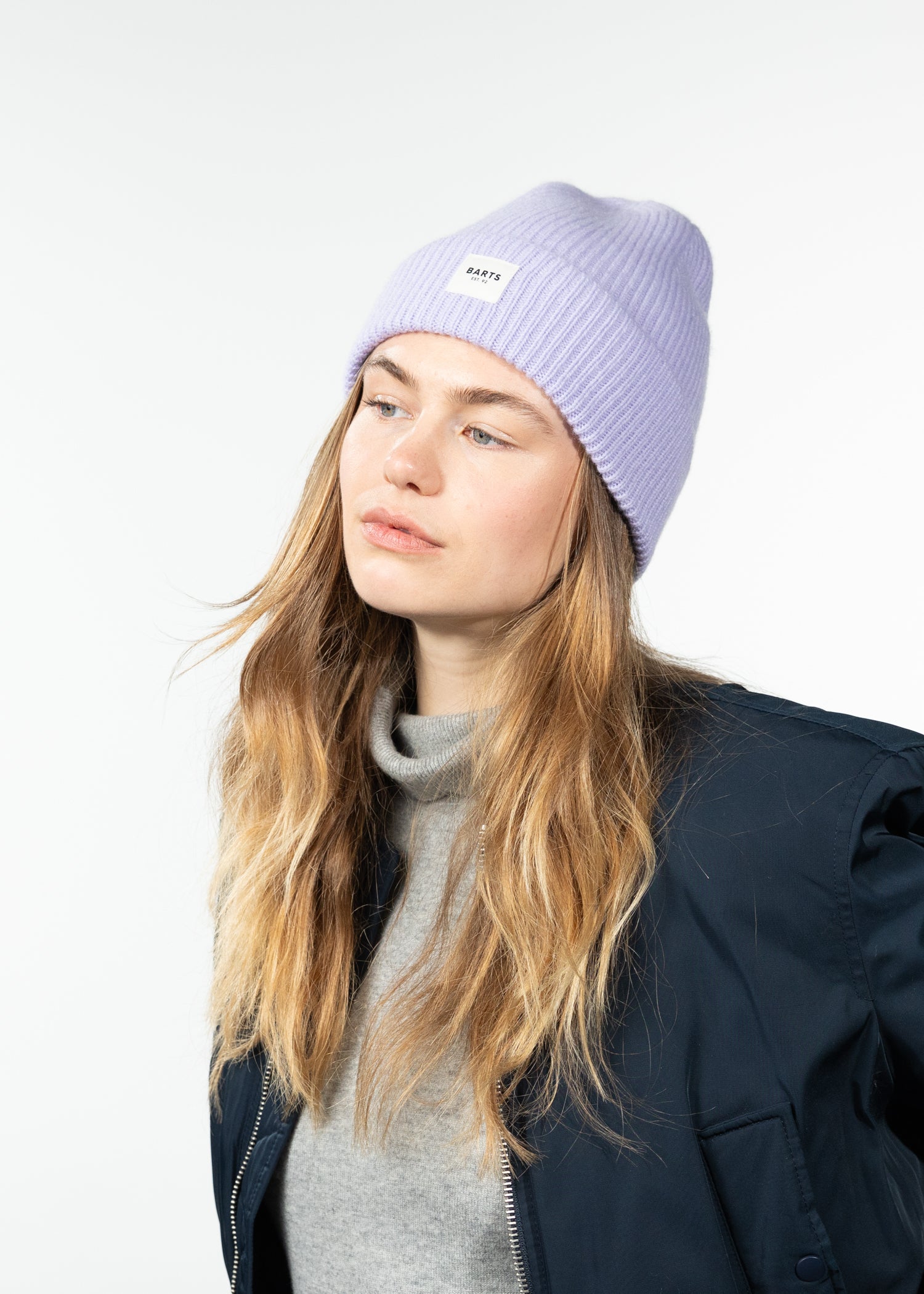 Unisex Kenna Beanie lilac - Side