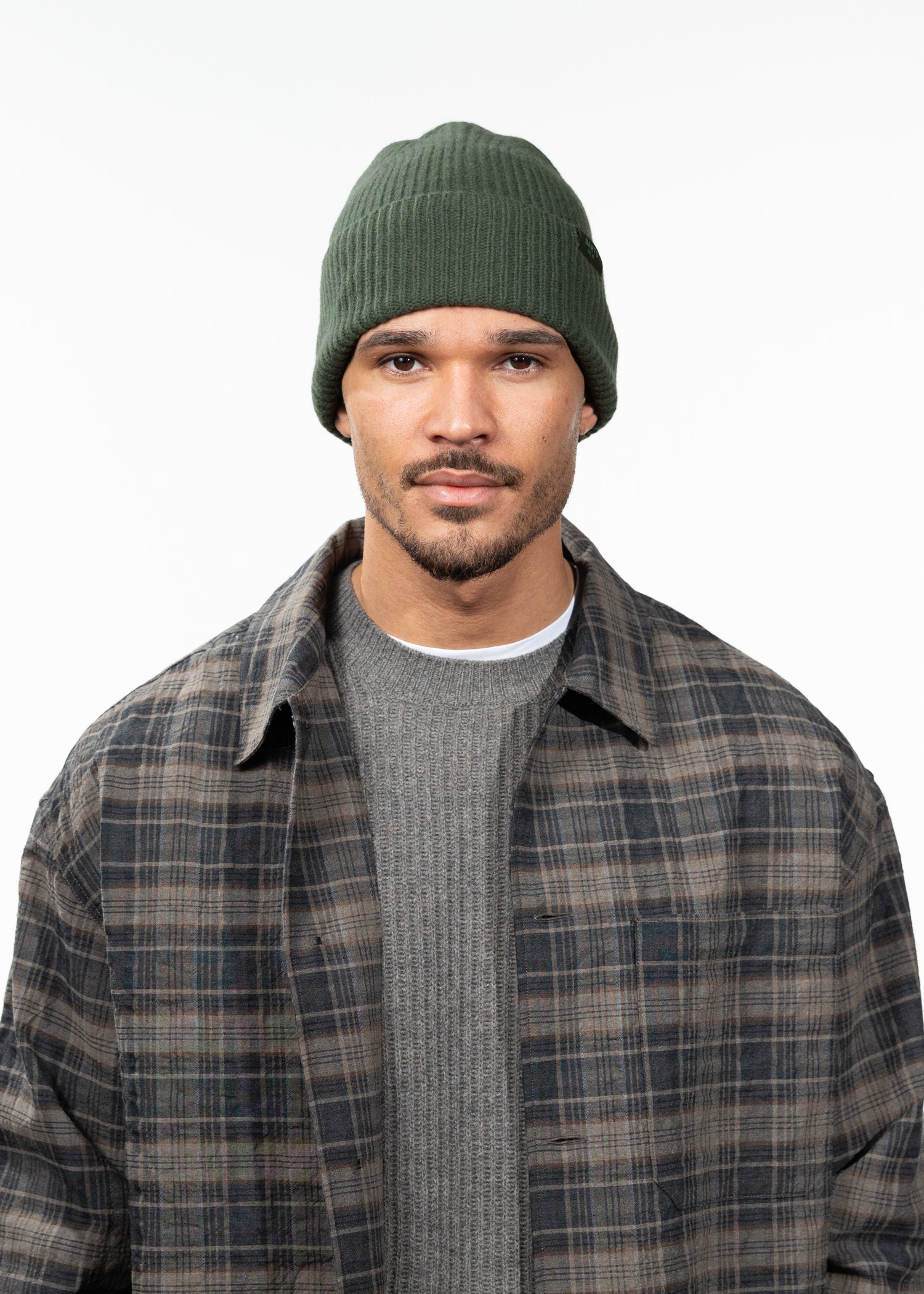 Unisex Mareije Beanie army - Front