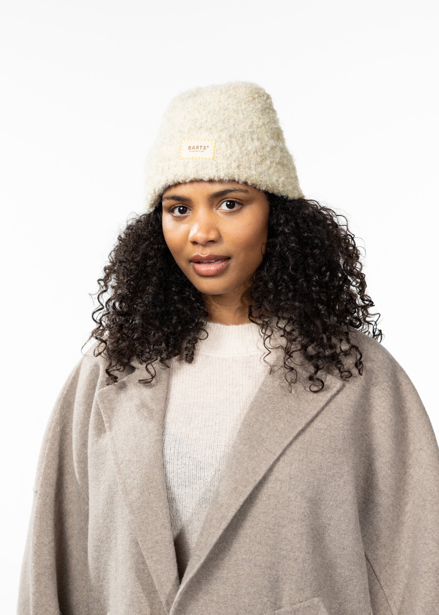 Women Harray Beanie beige - Front