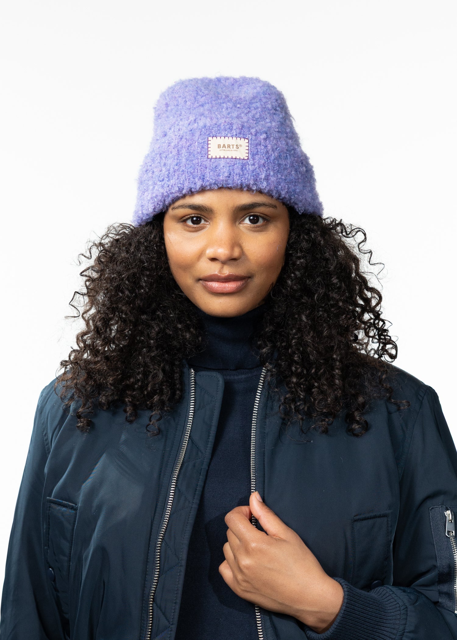 Women Harray Beanie purple - Front