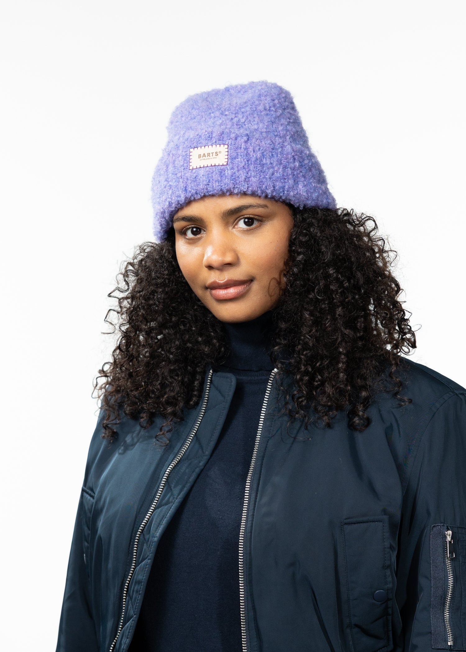 Women Harray Beanie purple - Front
