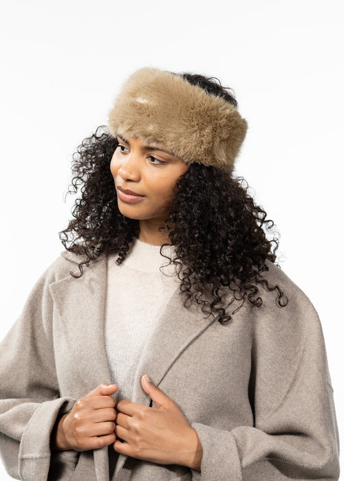 Women Angeliqa Headband light brown - Front