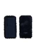 Women Angeliqa Fingerless Gloves navy