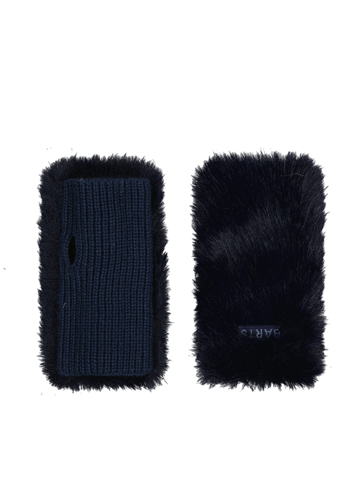 Women Angeliqa Fingerless Gloves navy
