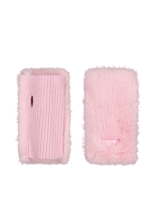 Women Angeliqa Fingerless Gloves pink
