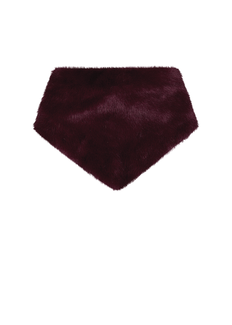 Women Eilidh Scarf aubergine