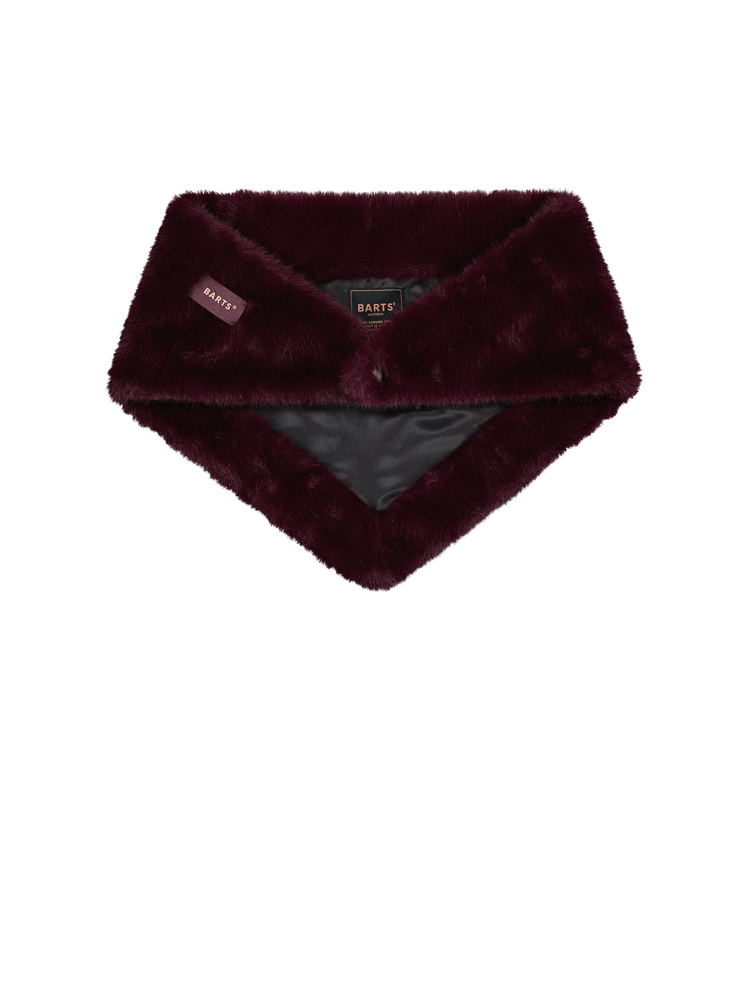 Women Eilidh Scarf aubergine - Detail