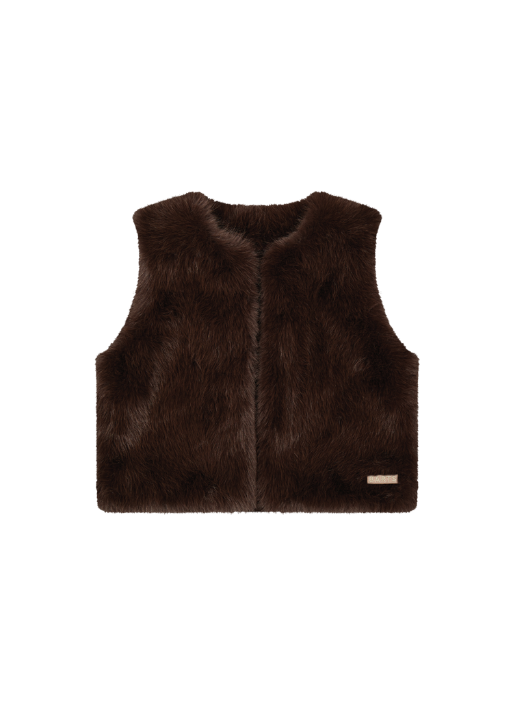 Women Annaliese Gilet dark brown