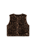 Women Annaliese Gilet print brown