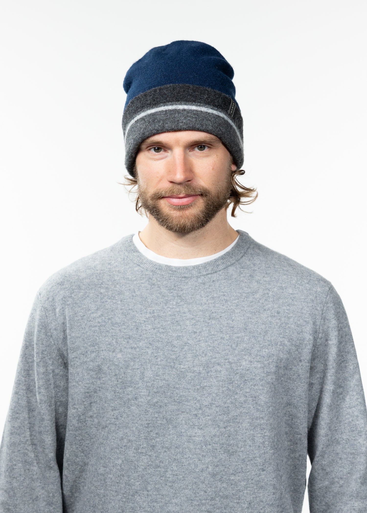Men Findley Beanie navy - Front