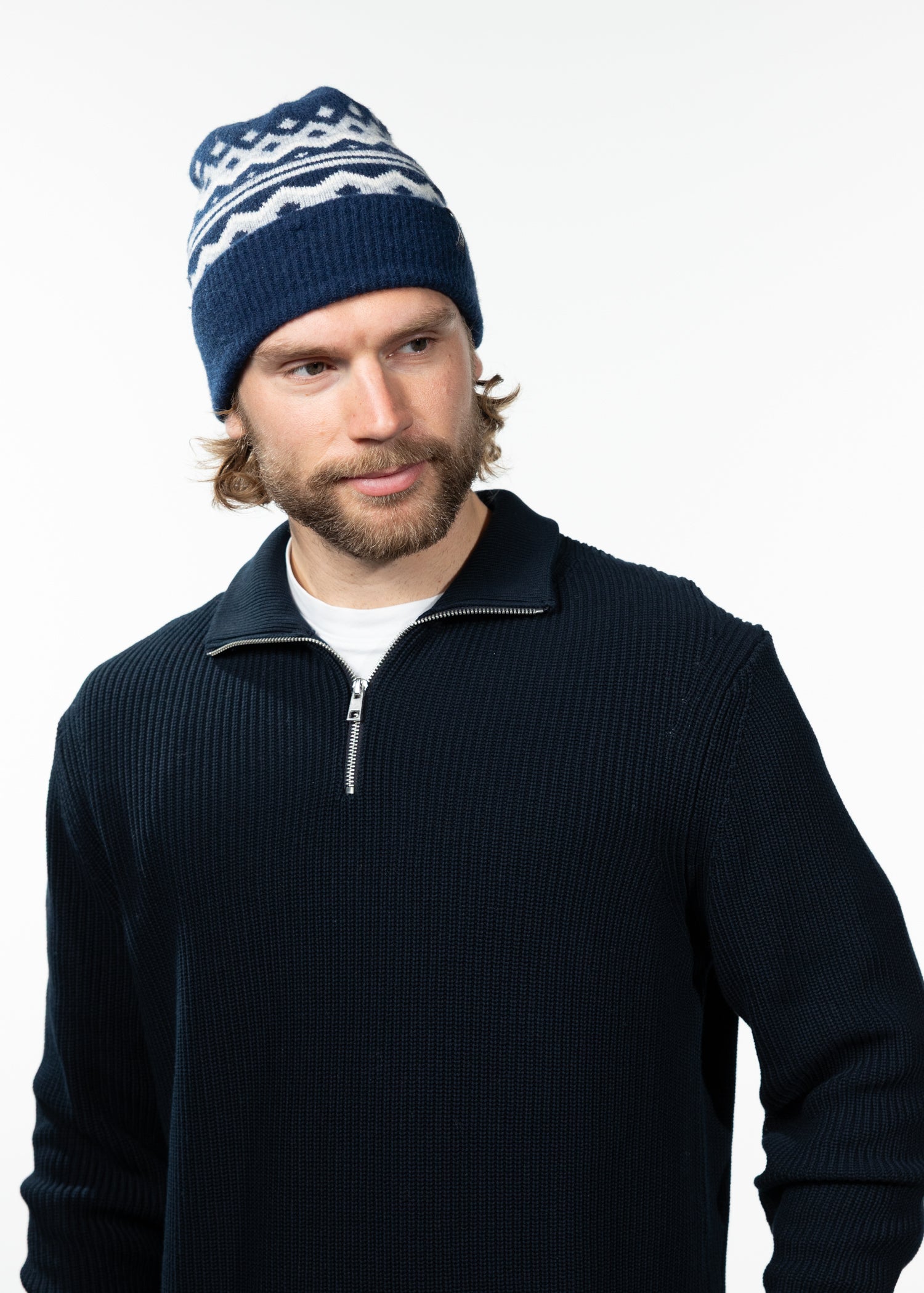 Men Hintertux Beanie navy - Front