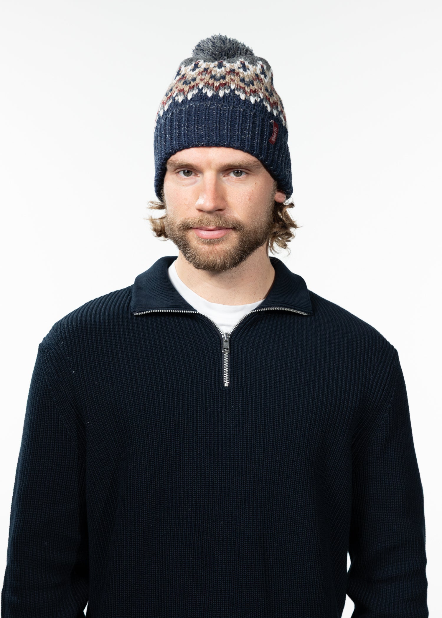 Men Tobles Beanie navy - Front